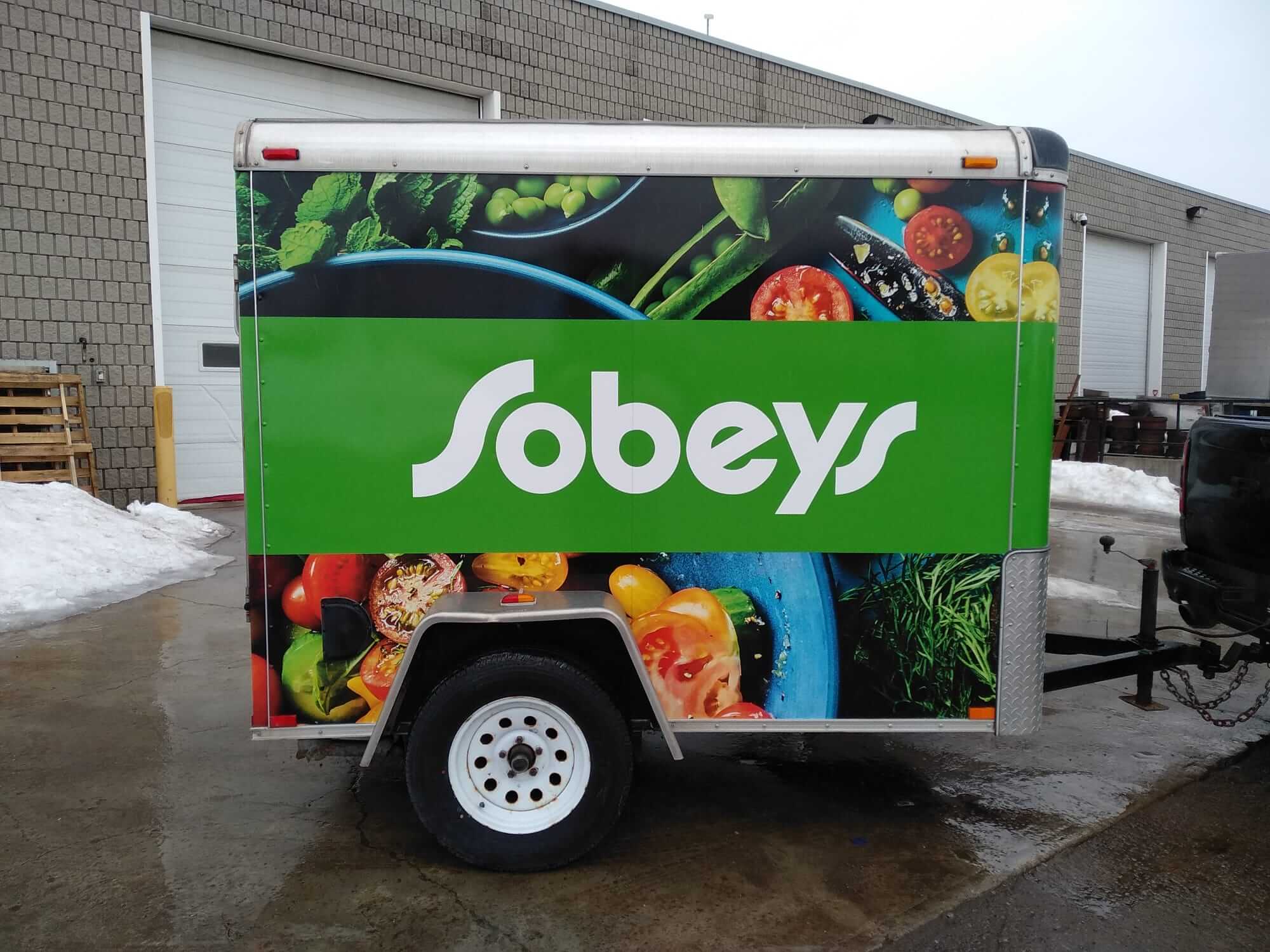 PMTC Honorable Mention for the Identity Fleet category designed by Sobeys and installed by Turbo Images